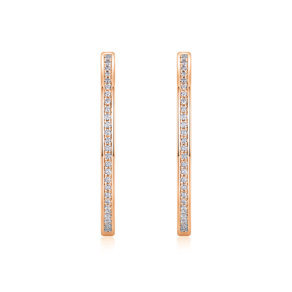 Top-Quality Moissanite Stud Earrings – S925 Sterling Silver, Platinum-Plated, Modern Light Luxury Design