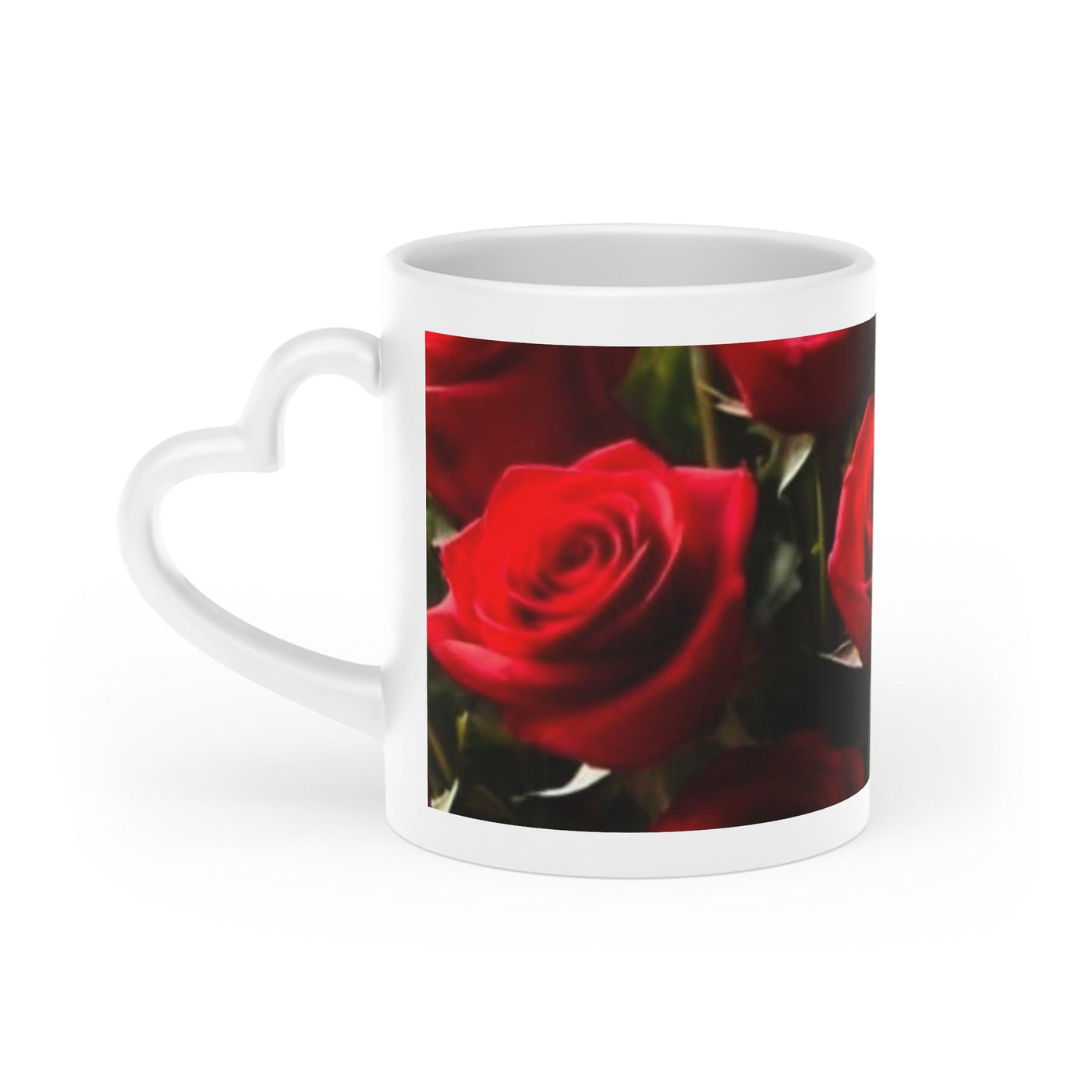 Printify Mug 11oz / White Heart-Shaped Mug