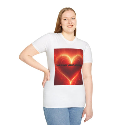 Printify T-Shirt Heart Forever Unisex T-Shirt