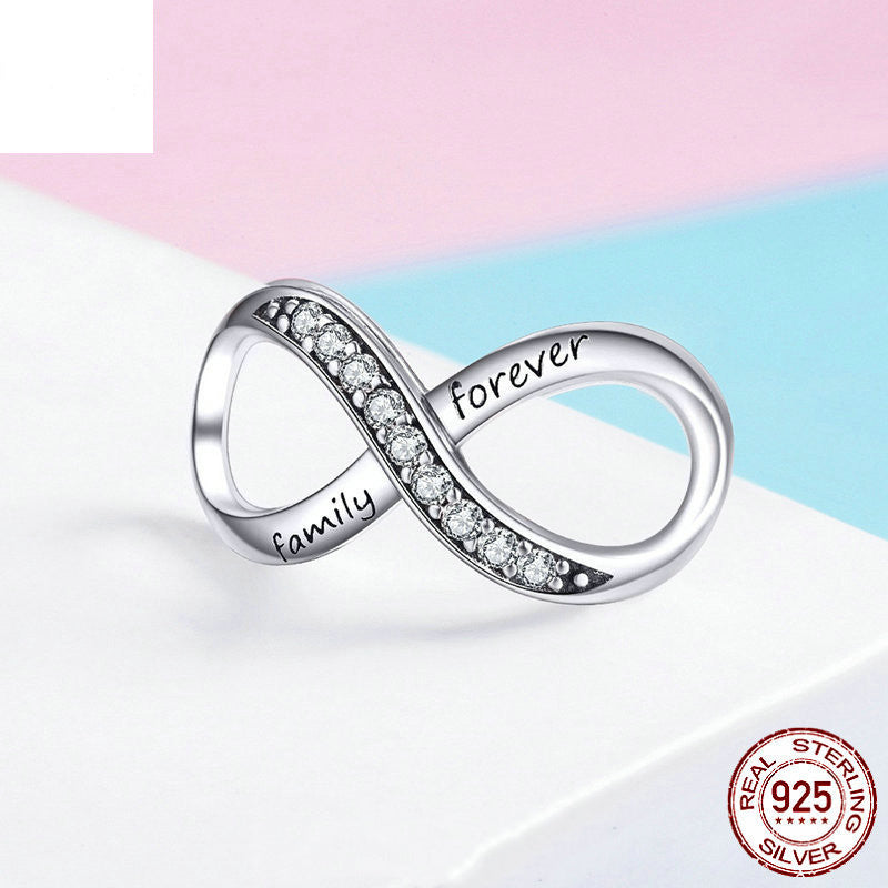 Infinity Bead Charm – 925 Sterling Silver