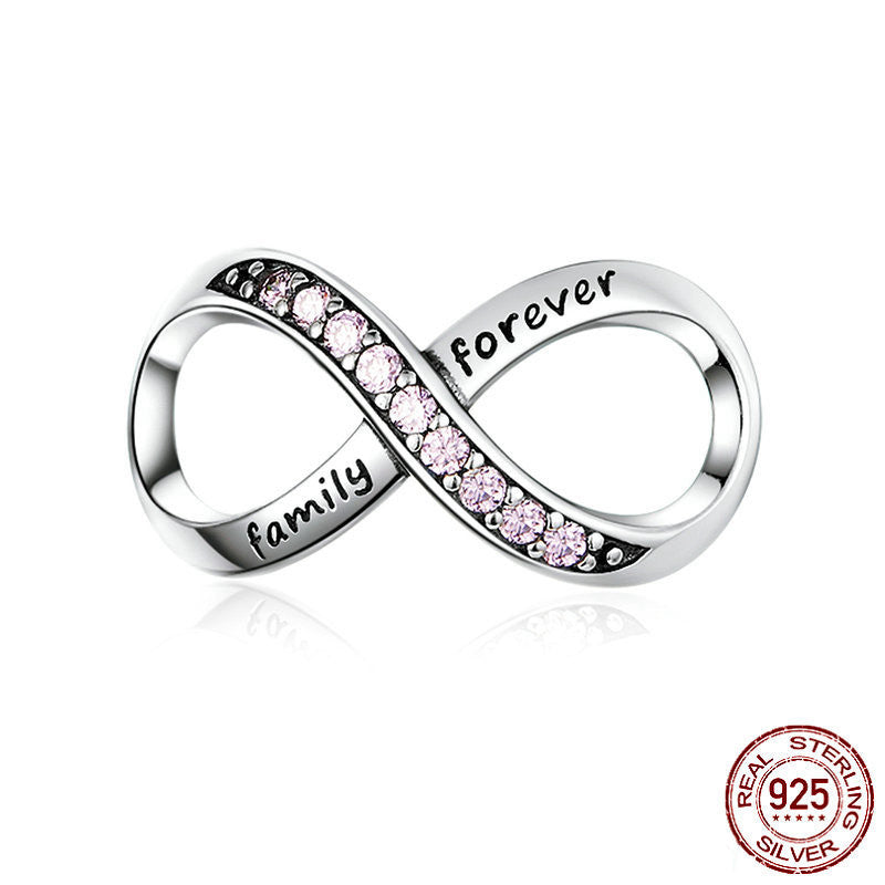 Infinity Bead Charm – 925 Sterling Silver