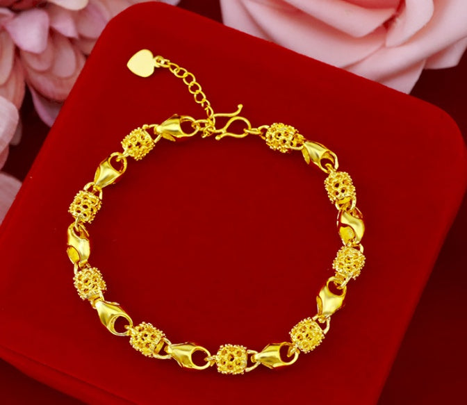 Aurex Gold-Plated Brass Bracelet