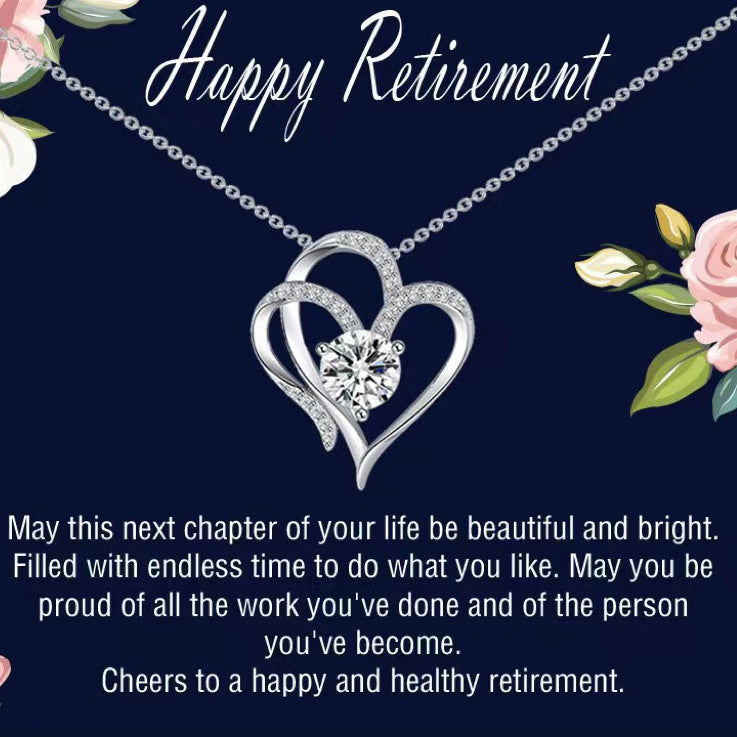 Elegant Heart Pendant Necklace – 925 Sterling Silver