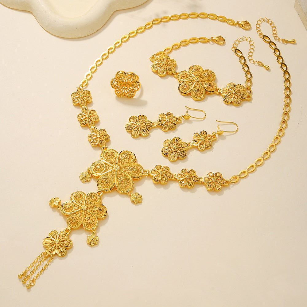 Elan Bridal Necklace &amp; Earrings