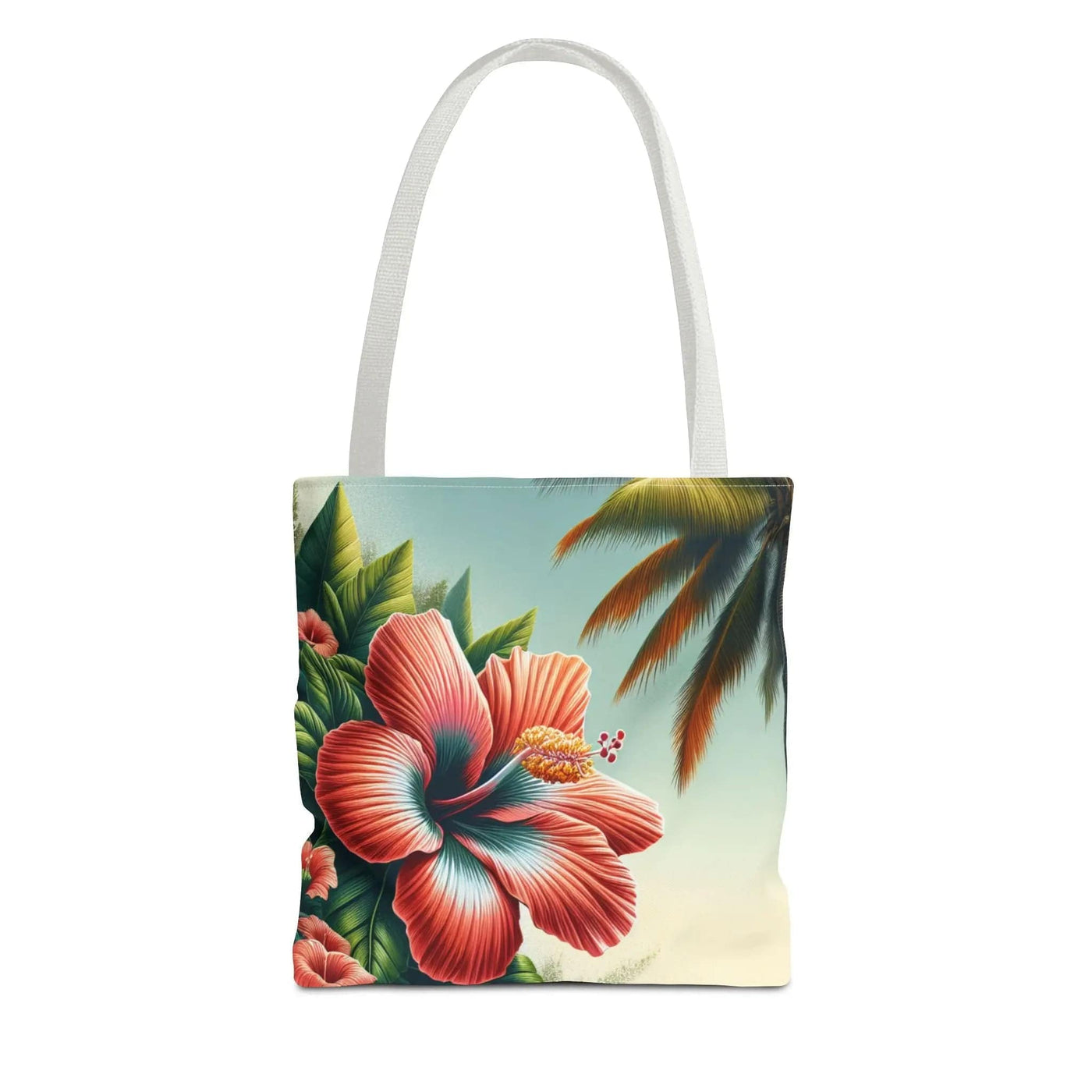 Printify Bags 13" × 13'' / White Tote Bag (AOP)