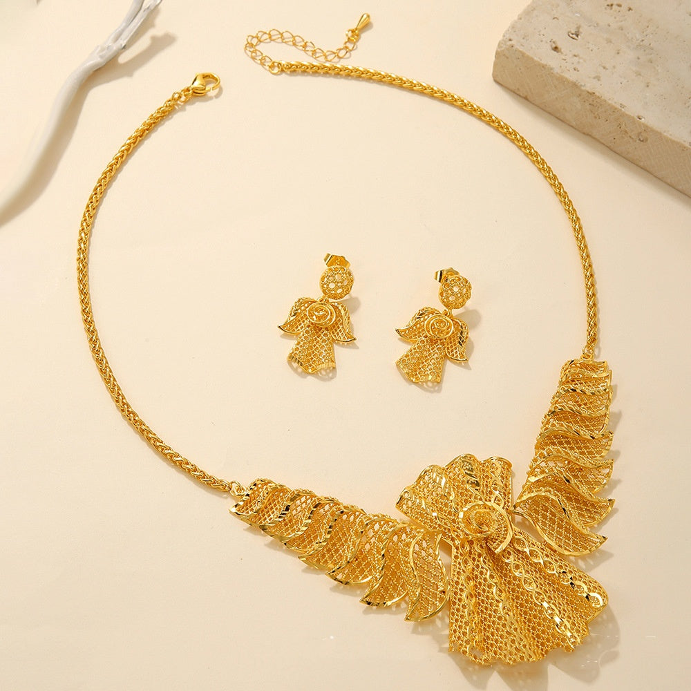 Elan Bridal Necklace &amp; Earrings