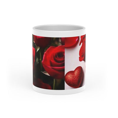 Printify Mug 11oz / White Heart-Shaped Mug