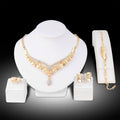 Valencia Gold Statement Bridal Set