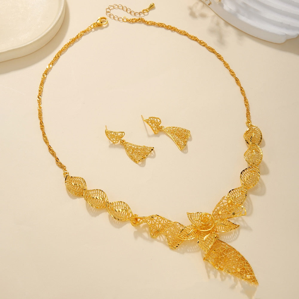 Elan Bridal Necklace &amp; Earrings