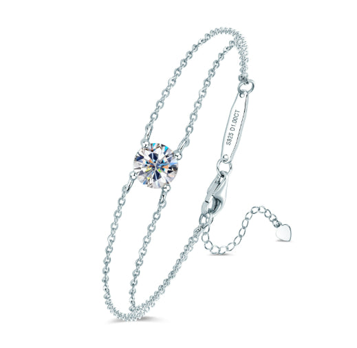 S925 Moissanite Bracelet