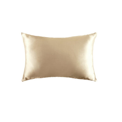 Maricel Long Pillowcases Beige Gray / 51x76cm Silk Pillowcase 19 M Invisible Zipper Double-sided