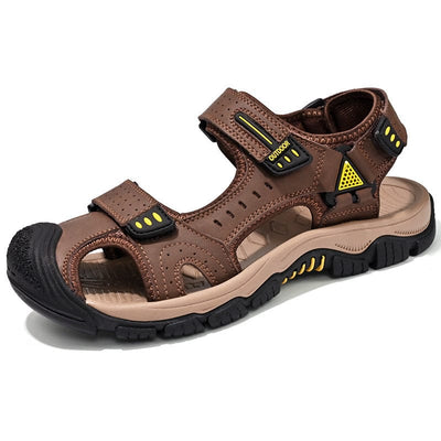 Maricel Long Men Dark Brown / 38 Men's Outdoor Sandals Summer Outdoor