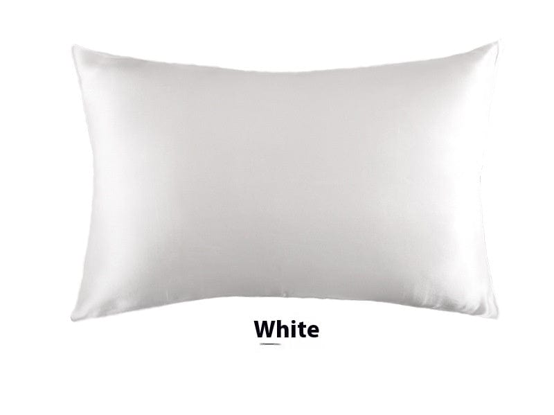 Maricel Long Pillowcases White / 51x76cm Silk Pillowcase 19 M Invisible Zipper Double-sided