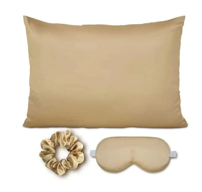 Maricel Long Elegant Silk-Effect Pillowcase