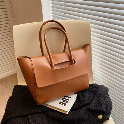 Maricel Long Light Brown Large Capacity Bag Women's Tote Shoulder Bag