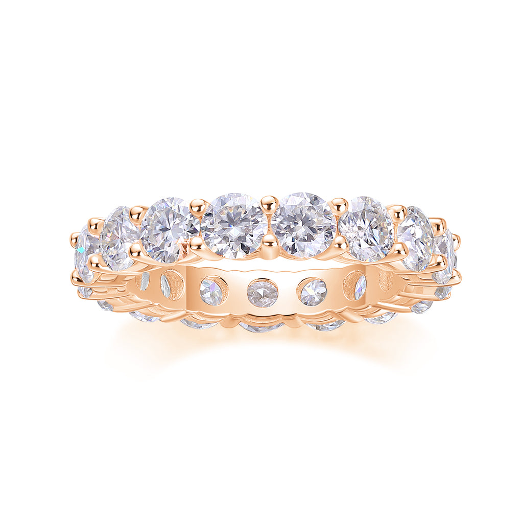 Starlight – Moissanite Eternity Band (S925 Silver)