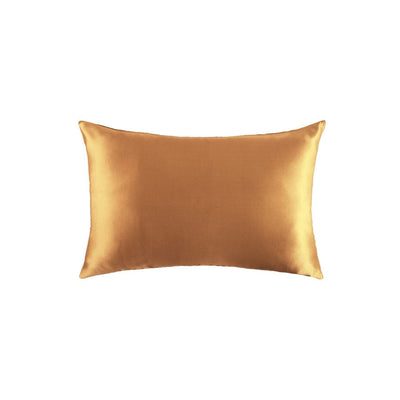 Maricel Long Pillowcases Champagne Gold / 51x76cm Silk Pillowcase 19 M Invisible Zipper Double-sided