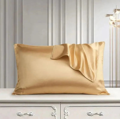 Maricel Long Gold / 1PCS Silk Pillow Case Pure Silk Pillowcase Real Silk Pillowcase Natural Silk Pillowcase