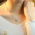 Luna Butterfly Pendant Necklace