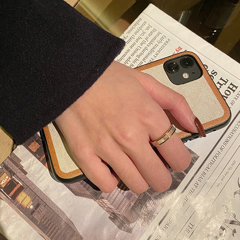 Elegant Mother-of-Pearl Inlay Ring for Women