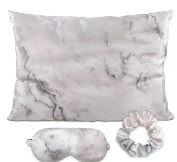 Maricel Long Elegant Silk-Effect Pillowcase