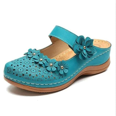 Women's Flowers Orthopedic Sandal - Maricel Long