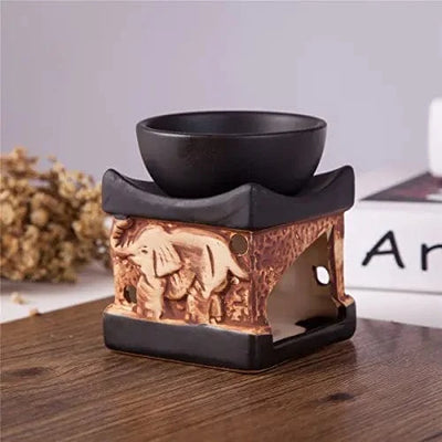 Maricel Long Aromatherapy Ceramic Essential Oil Burner