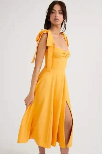Casual Elegant Long Women's Summer Dress - Maricel Long
