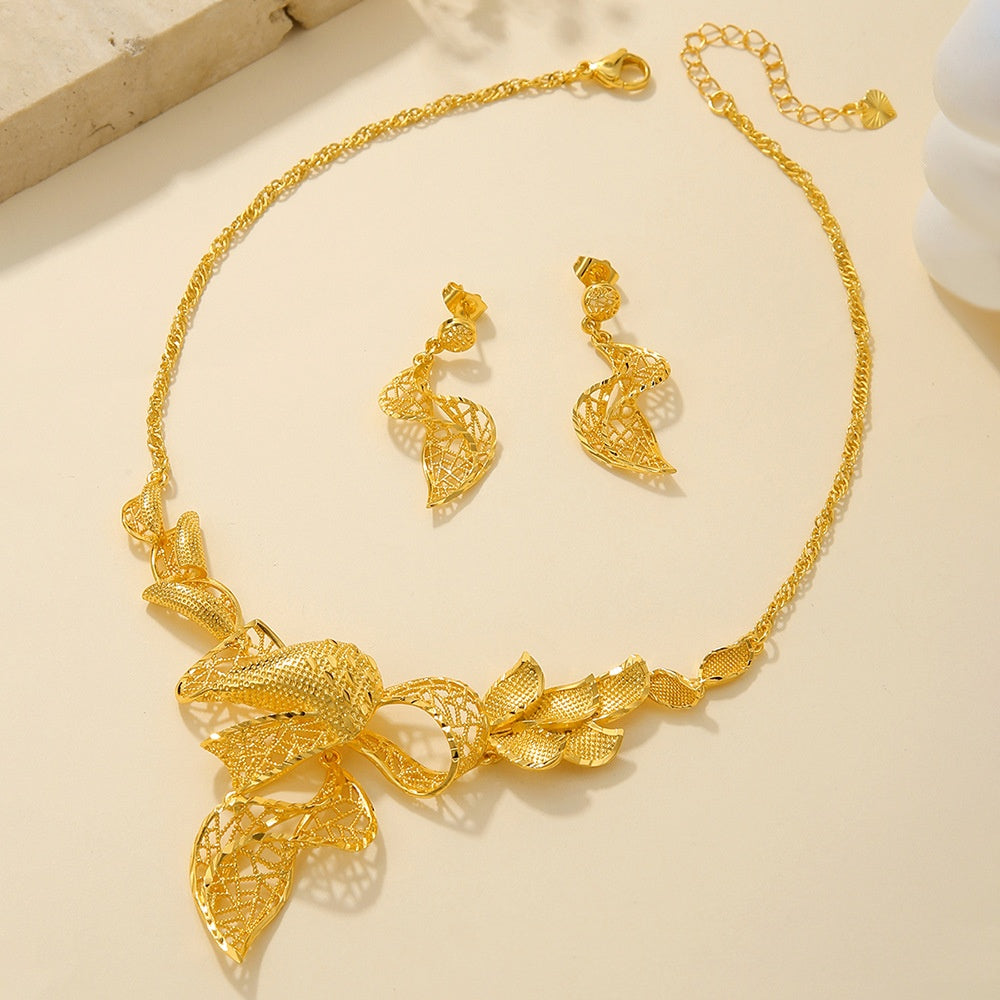 Elan Bridal Necklace &amp; Earrings