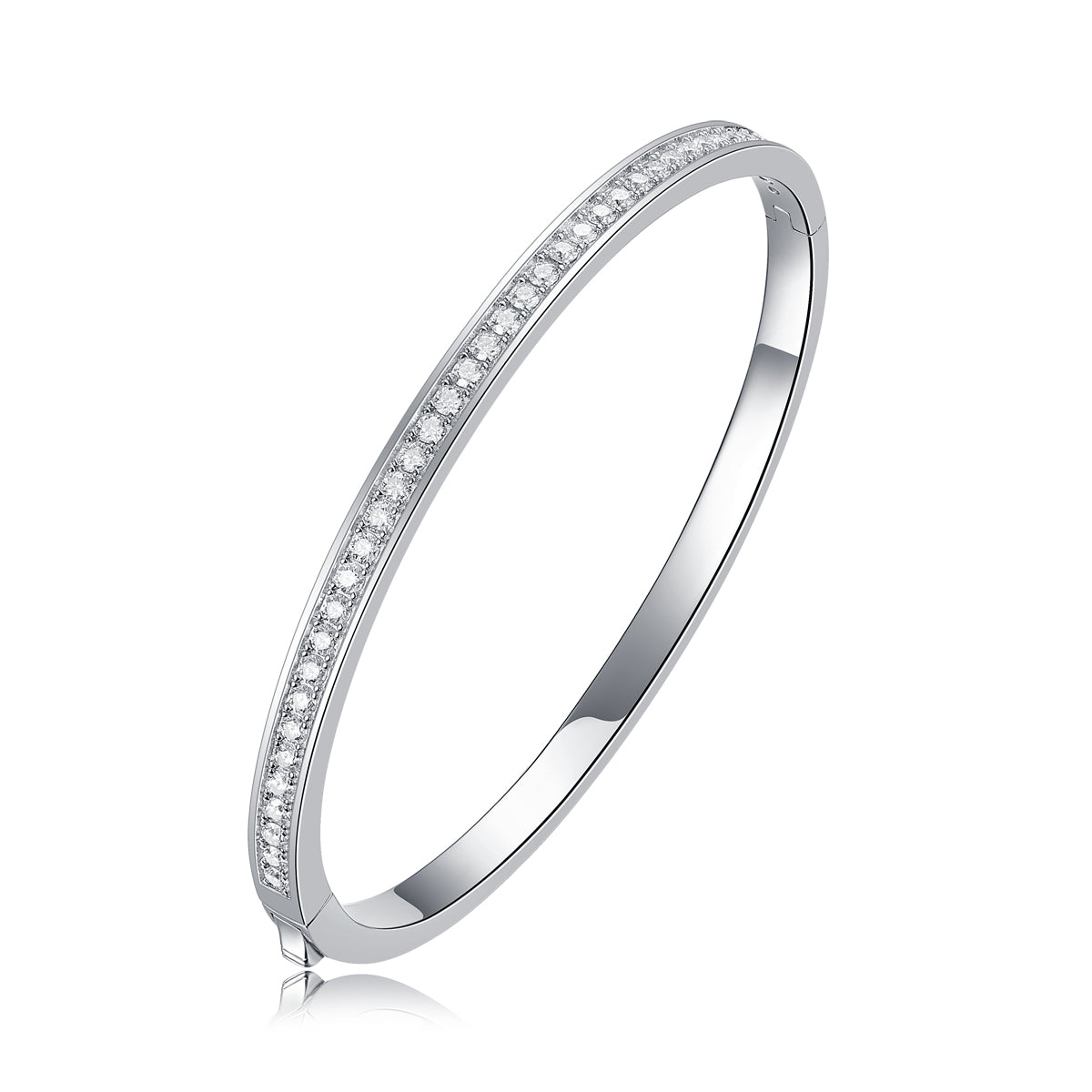 Token of Love Moissanite Bangle