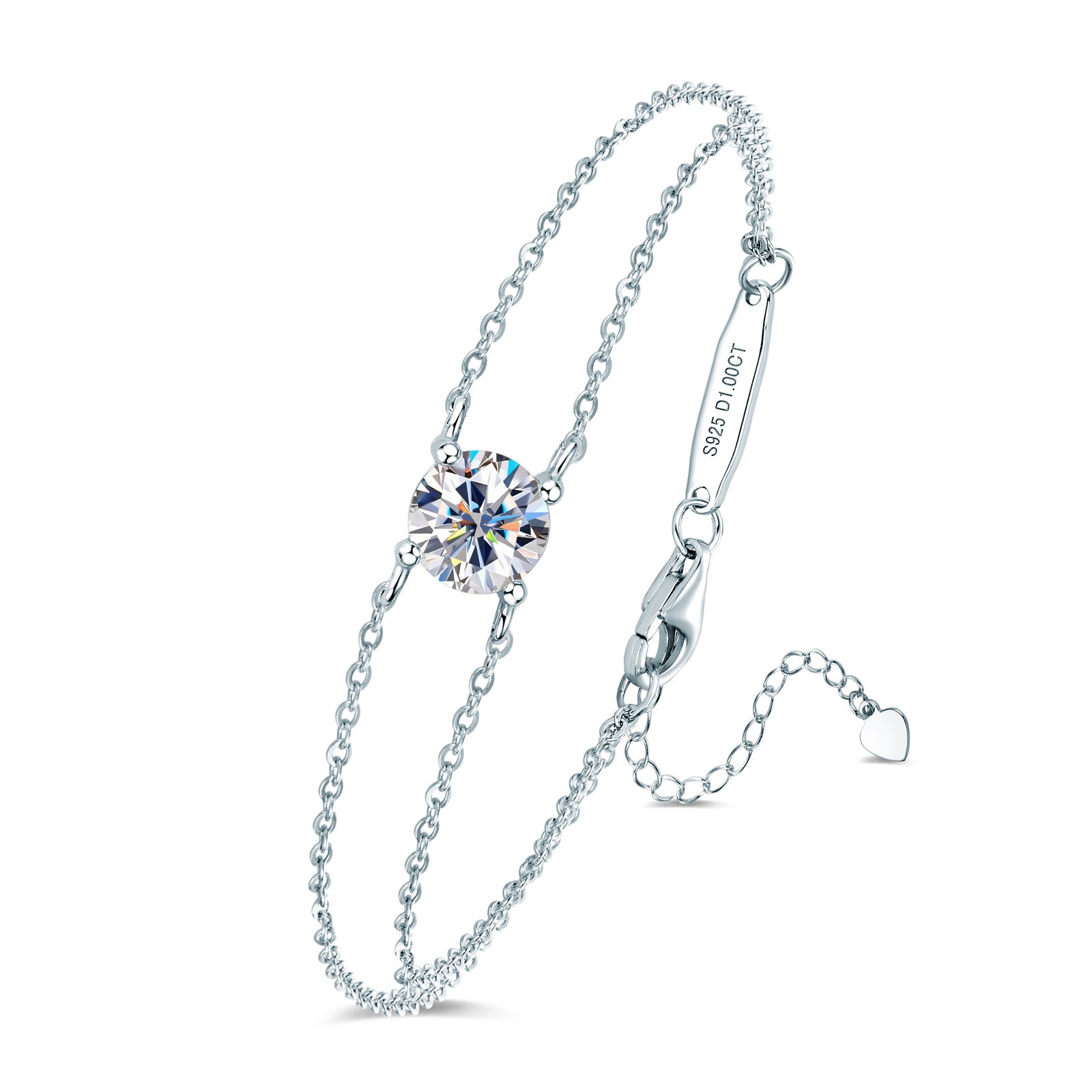 S925 Moissanite Bracelet