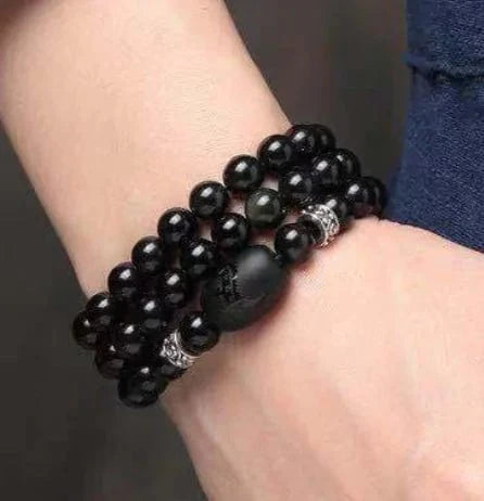 Maricel Long Black / 19-22 CM Magnet Therapy Slimming Bracelet