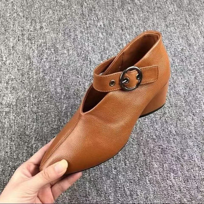 Women's Chunky Heel - Maricel Long