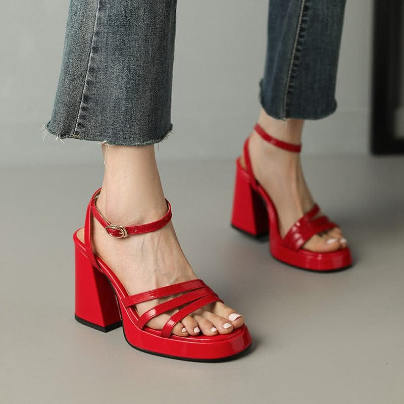 Roman High Heels Fashion Women's Shoes - Maricel Long