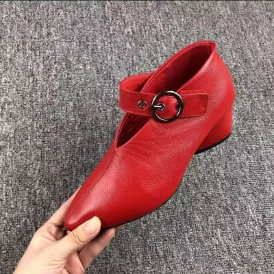 Women's Chunky Heel - Maricel Long
