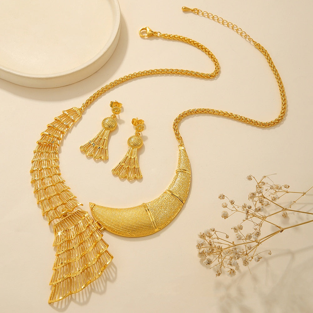 Elan Bridal Necklace &amp; Earrings