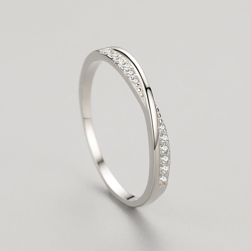 Stackable Tail Ring Knuck Lemicro Diamond