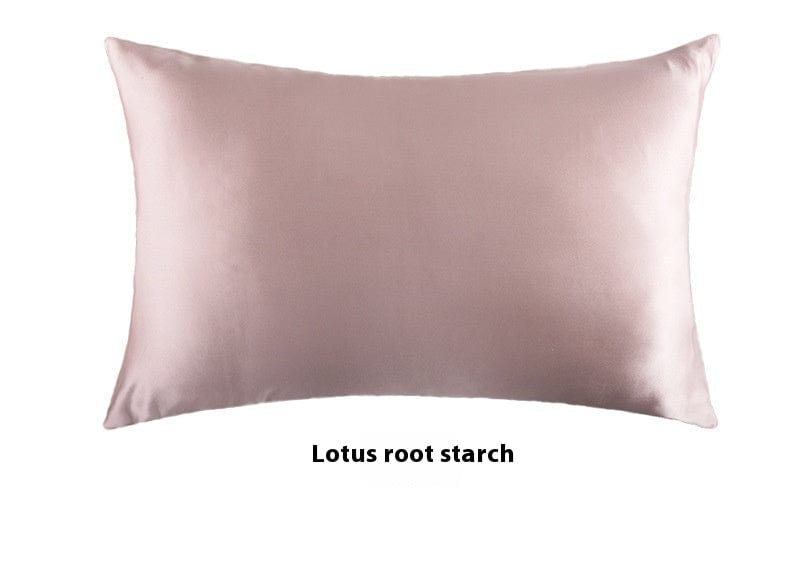 Maricel Long Pillowcases Lotus Root Starch / 51x76cm Silk Pillowcase 19 M Invisible Zipper Double-sided