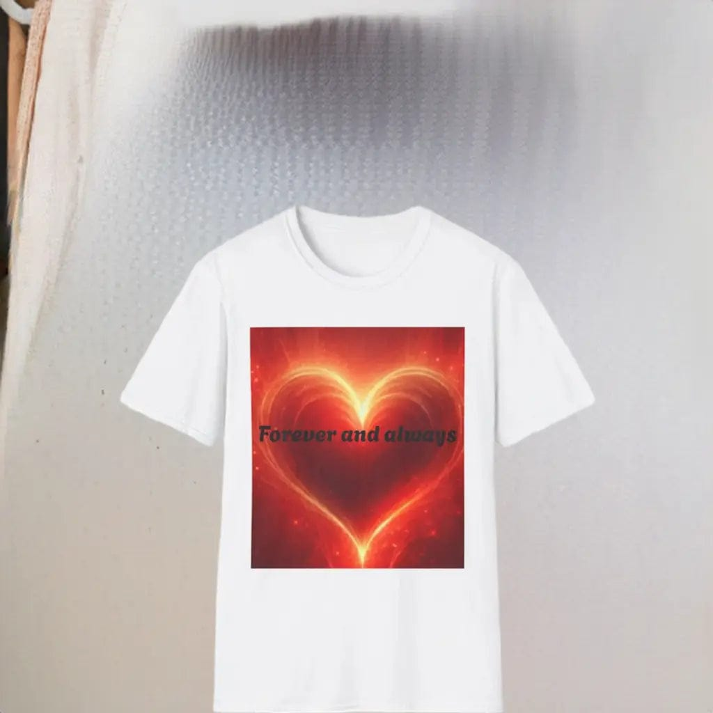 Printify T-Shirt Heart Forever Unisex T-Shirt