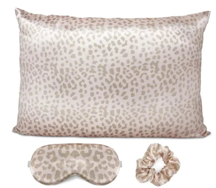 Maricel Long Elegant Silk-Effect Pillowcase