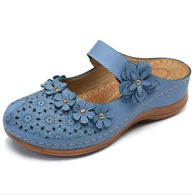Women's Flowers Orthopedic Sandal - Maricel Long