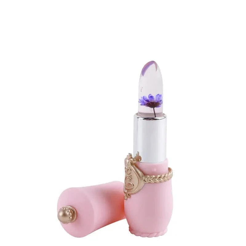 Maricel Long 2 PCs Color Changing Dried Flower Jelly Lipstick