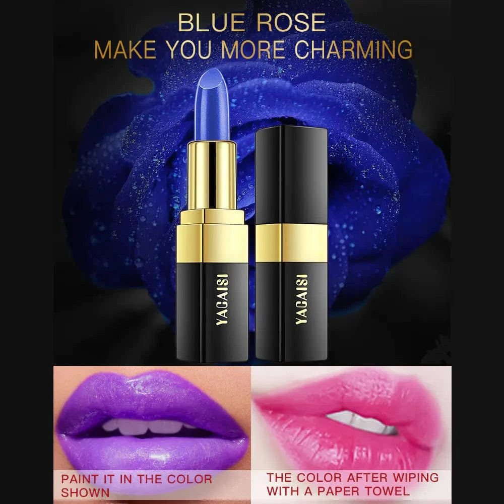 Maricel Long Blue Gradient Moisturizing Color Changing Lipstick