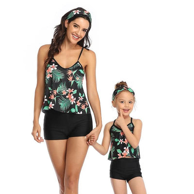 Swimsuit Conservative Swimwear Fashion Tankini - Maricel Long