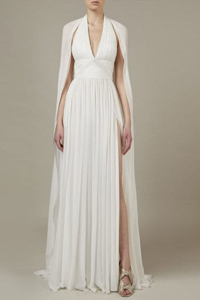 Temperament Elegant Evening Gown Long New Red Carpet Catwalk - Maricel Long