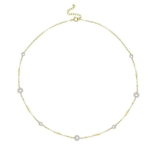 Elegant Pearl Necklace - Maricel Long