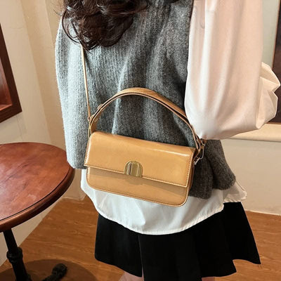 Women's Retro Fashion Shoulder Bag Design - Maricel Long