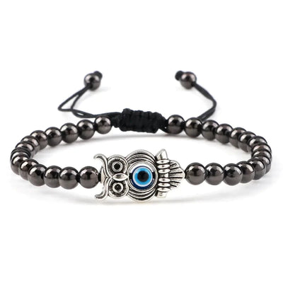 Maricel Long Simple Fashion 5mm Copper Bead Bracelet