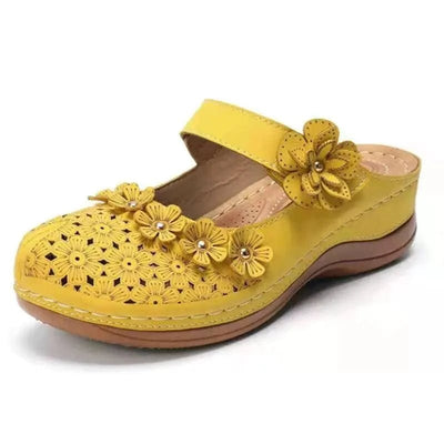 Women's Flowers Orthopedic Sandal - Maricel Long