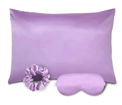 Maricel Long Elegant Silk-Effect Pillowcase